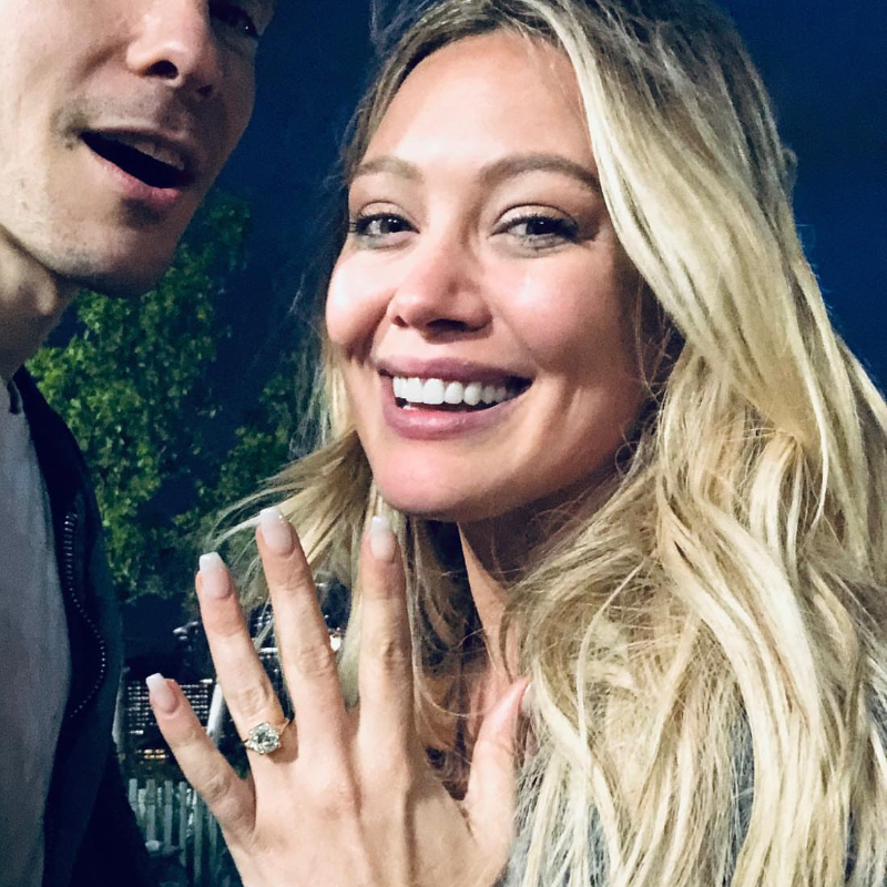 Hilary duff 2025 wedding ring